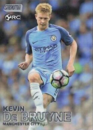 2016 Stadium Club Premier League Kevin De Bruyne #75 card