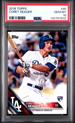 2016 Topps Corey Seager [Batting] #85 card