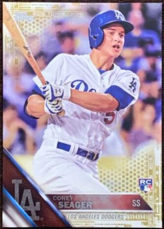 2016 Topps Corey Seager [Gold] #85 card