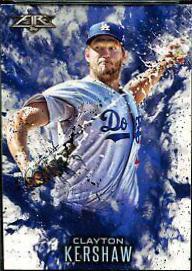 2016 Topps Update Fire Clayton Kershaw #F-7 card