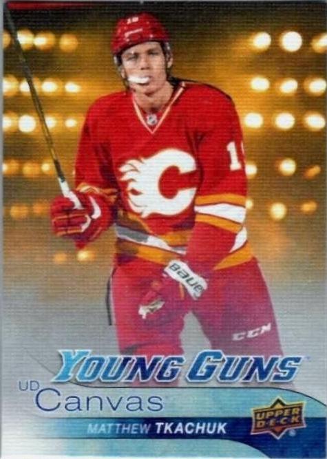 2016 Upper Deck Canvas Matthew Tkachuk #C218 card