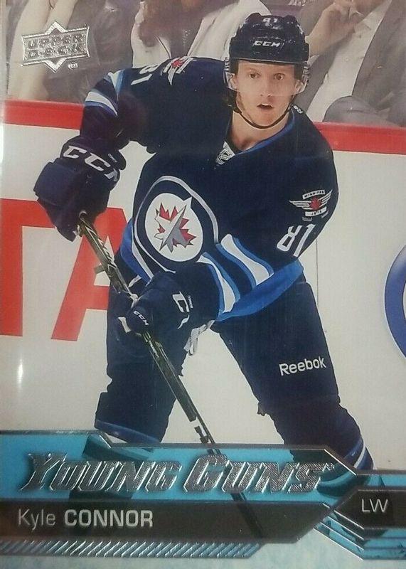 2016 Upper Deck Kyle Connor #212 card
