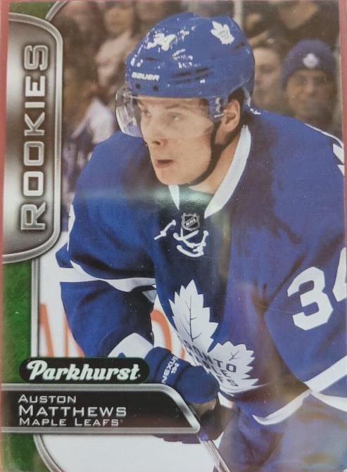 2016 Upper Deck Parkhurst Auston Matthews #370 card