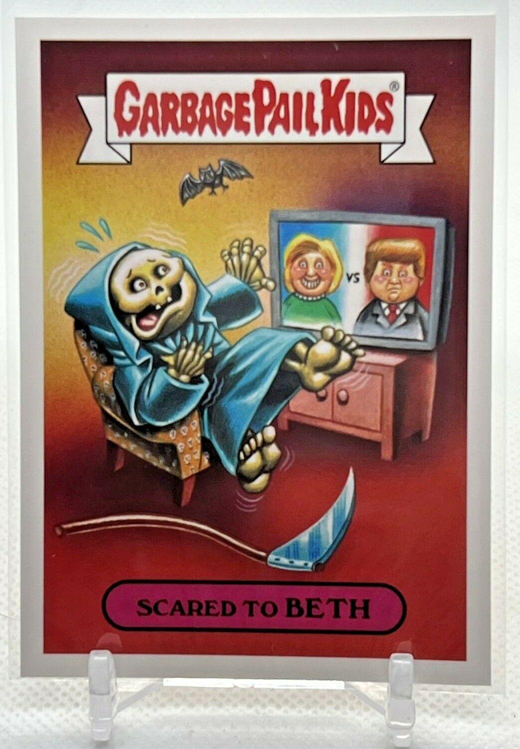 2017 Adam-Geddon Scared to BETH #1b card