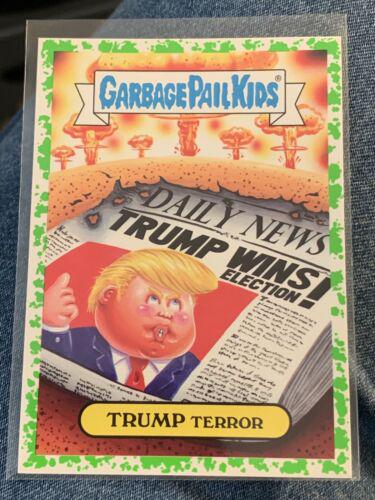 2017 Adam-Geddon TRUMP Terror [Green] #3b card