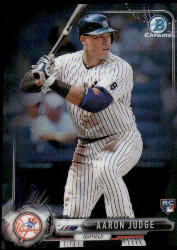 2017 Bowman Chrome Mini Aaron Judge [Rookies] #32 card