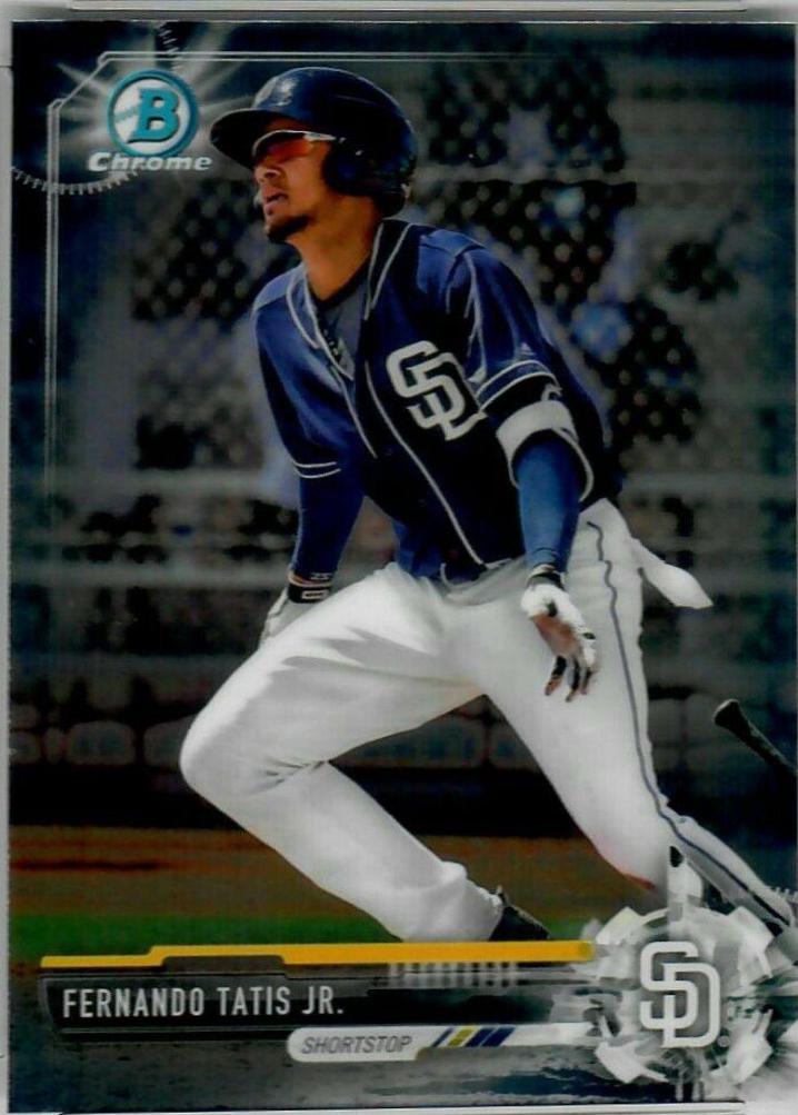 2017 Bowman Chrome Prospects Fernando Tatis Jr. #BCP-160 card