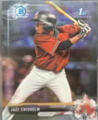 2017 Bowman Chrome Prospects Jazz Chisholm [Bowman 70th] #BCP-207 card