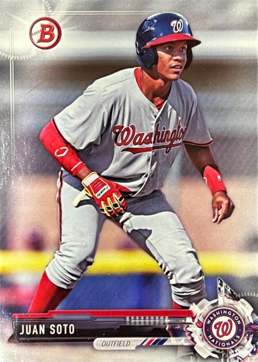 2017 Bowman Draft Juan Soto #BD162 card