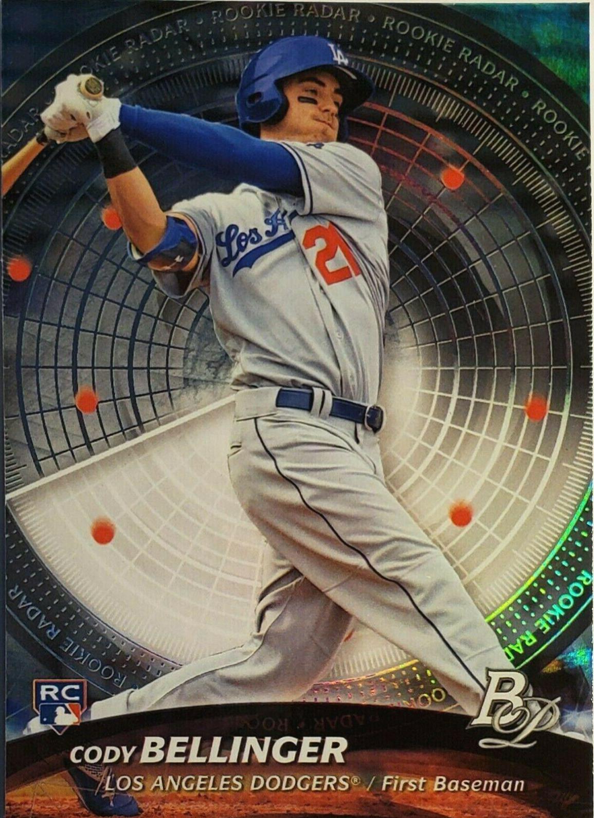 2017 Bowman Platinum Rookie Radar Cody Bellinger #RR-CB card