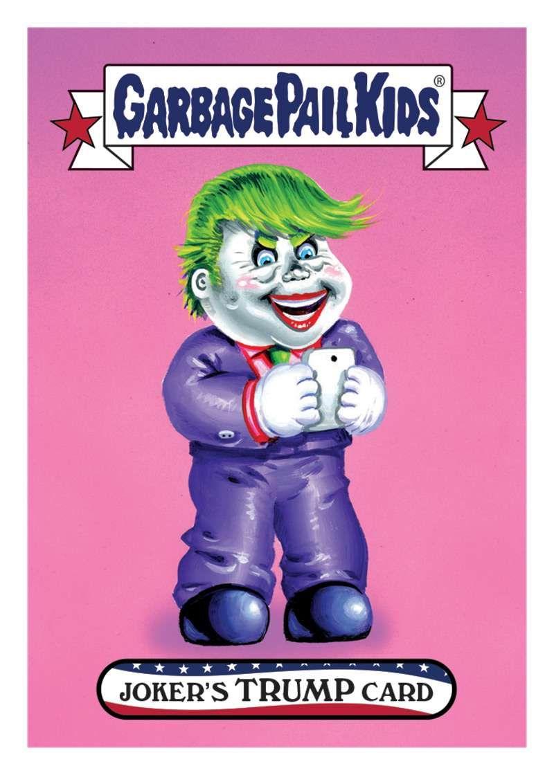 2017 Disgrace to the White House Joker's Trump Card #132 card