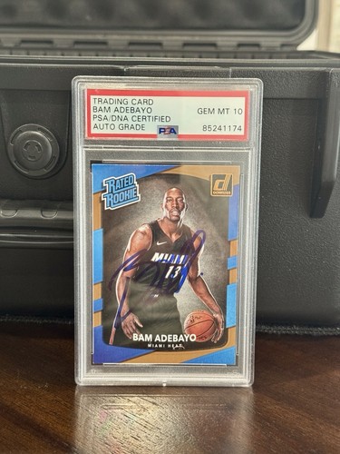 2017 Panini Donruss Bam Adebayo #187 card