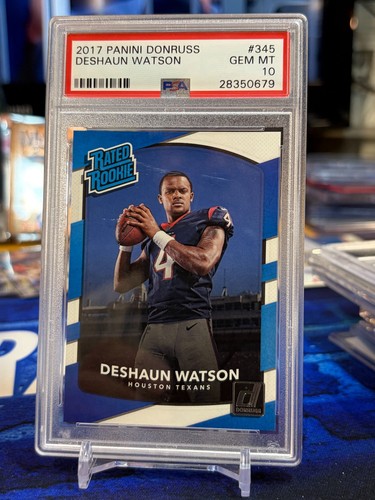 2017 Panini Donruss Deshaun Watson #345 card
