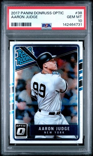 2017 Panini Donruss Optic Aaron Judge #38 card