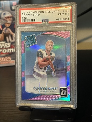 2017 Panini Donruss Optic Cooper Kupp [Pink] #179 card