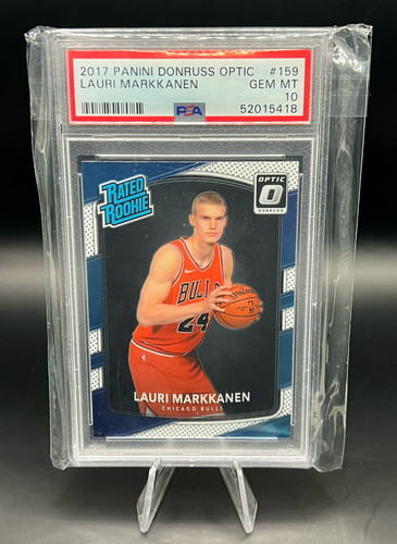 2017 Panini Donruss Optic Lauri Markkanen #159 card