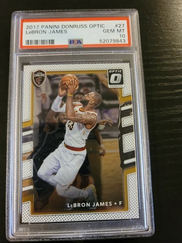 2017 Panini Donruss Optic LeBron James #27 card