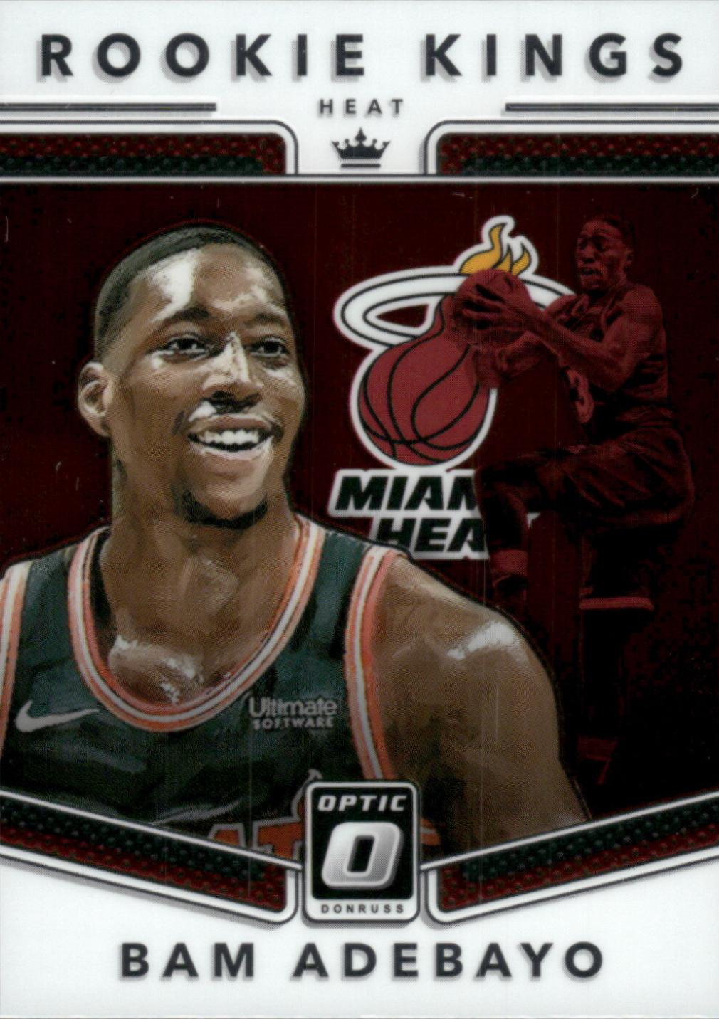 2017 Panini Donruss Optic Rookie Kings Bam Adebayo #14 card