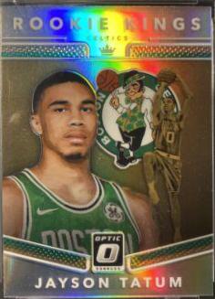 2017 Panini Donruss Optic Rookie Kings Jayson Tatum [Holo] #3 card