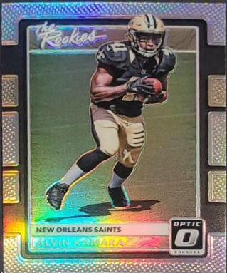 2017 Panini Donruss Optic the Rookies Alvin Kamara #17 card