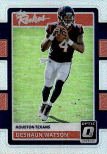2017 Panini Donruss Optic the Rookies Deshaun Watson #8 card