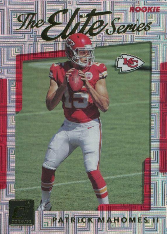 2017 Panini Donruss the Elite Series Patrick Mahomes II [Rookies] #7 card