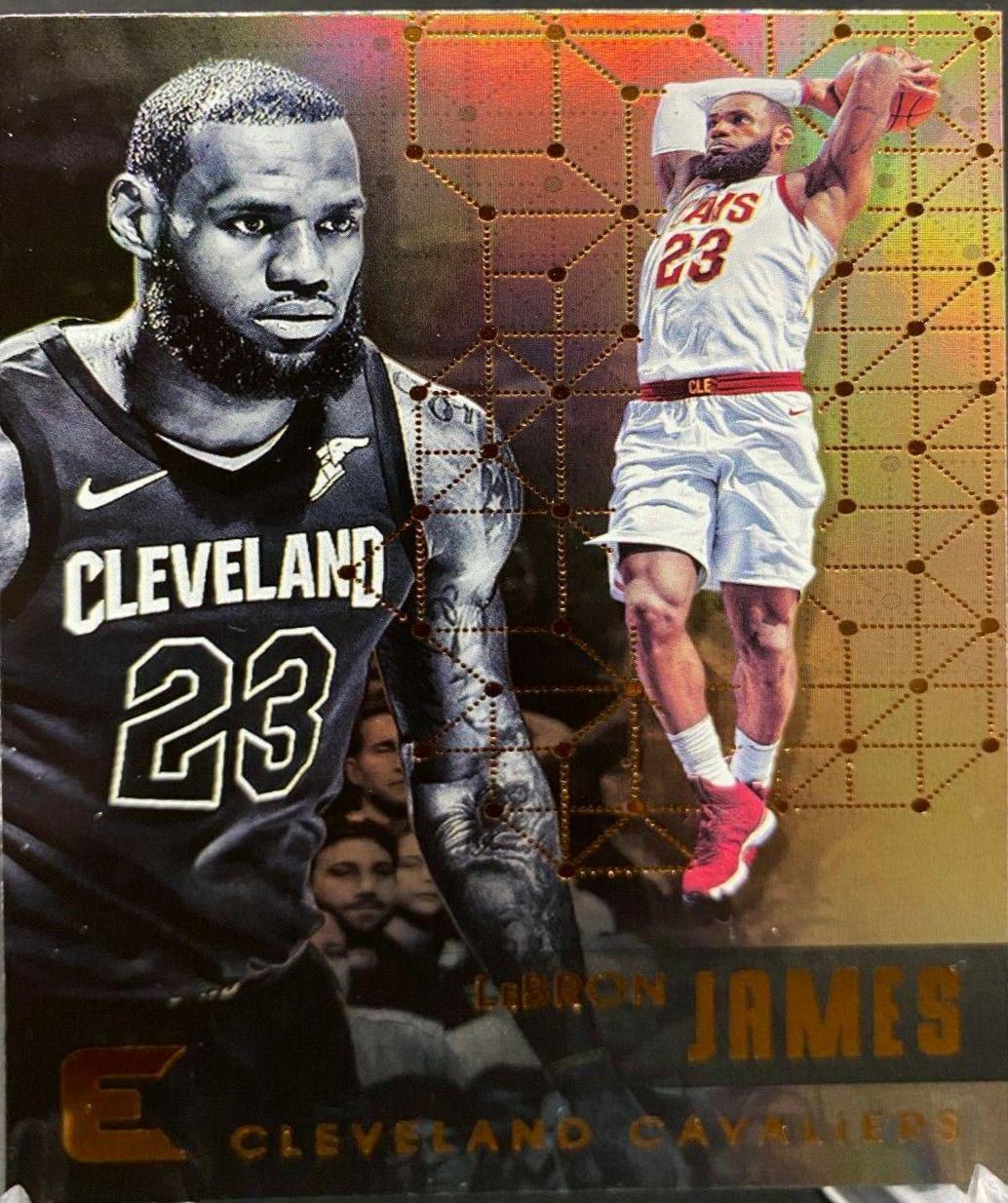 2017 Panini Essentials LeBron James #78 card