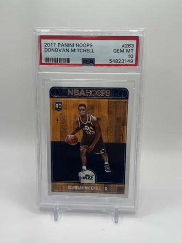 2017 Panini Hoops Donovan Mitchell #263 card