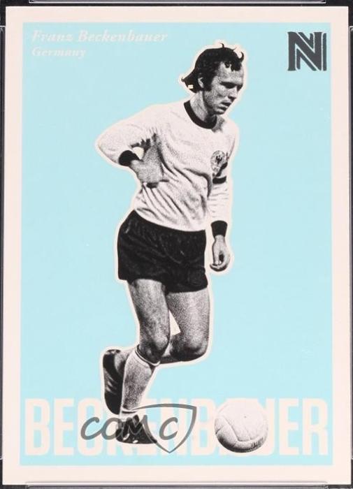2017 Panini Nobility Franz Beckenbauer #89 card