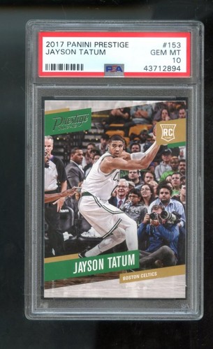 2017 Panini Prestige Jayson Tatum #153 card