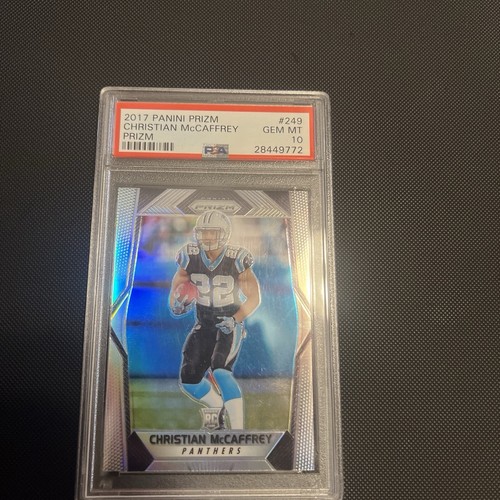2017 Panini Prizm Christian McCaffrey #249 card