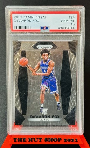 2017 Panini Prizm DE'Aaron Fox #24 card