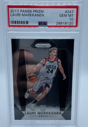 2017 Panini Prizm Lauri Markkanen #247 card