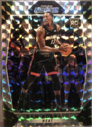 2017 Panini Prizm Mosaic Bam Adebayo #86 card