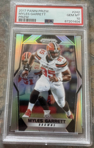 2017 Panini Prizm Myles Garrett #242 card