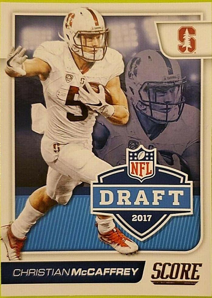 2017 Panini Score NFL Draft Christian McCaffrey #9 card