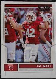 2017 Panini Score T.J. Watt #336 card