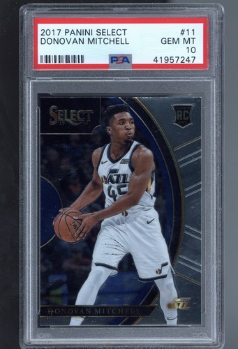 2017 Panini Select Donovan Mitchell #11 card