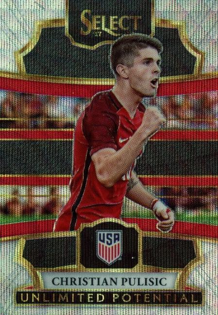 2017 Panini Select Unlimited Potential Christian Pulisic #UP-9 card