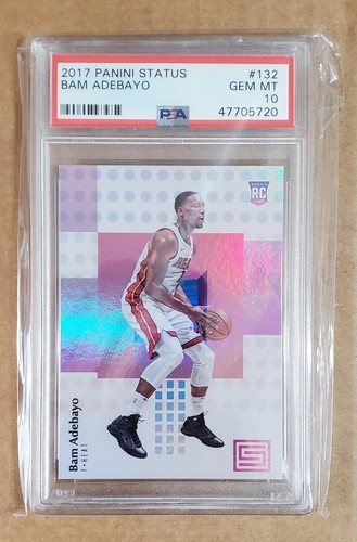 2017 Panini Status Bam Adebayo #132 card