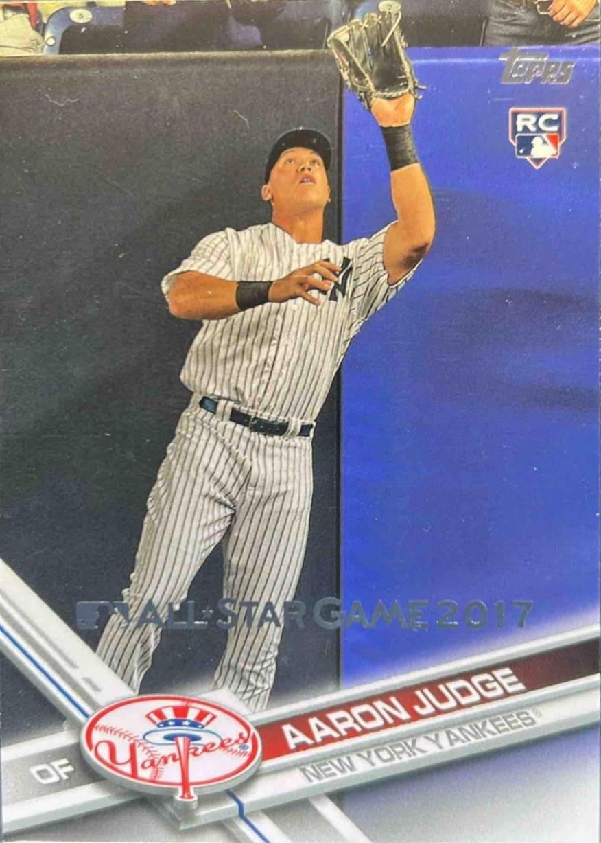 2017 Topps Aaron Judge [Catching All Star Game] #287 card