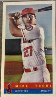 2017 Topps Archives 1959 Bazooka Mike Trout #59B-20 card
