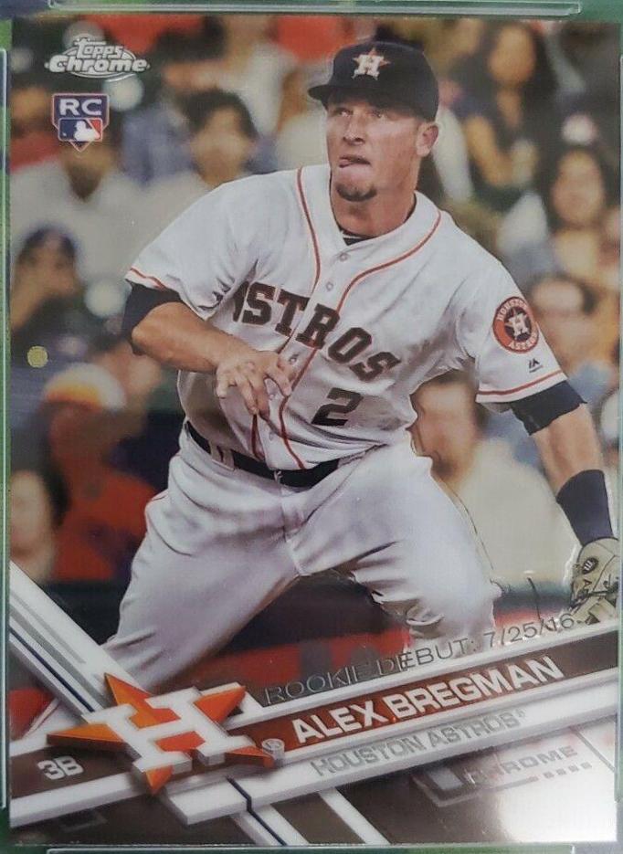 2017 Topps Chrome Update Alex Bregman #HMT60 card