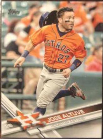 2017 Topps Jose Altuve #644 card