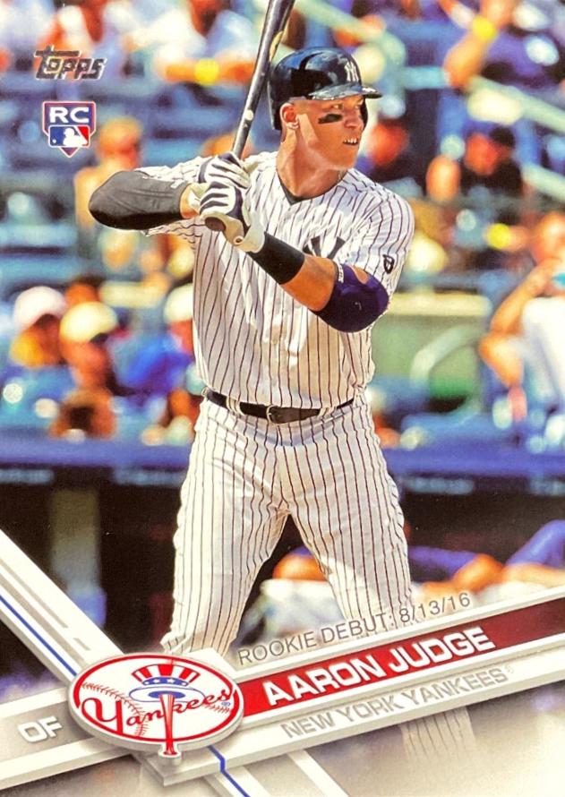 2017 Topps Update Aaron Judge [Rookie Debut] #US99 card