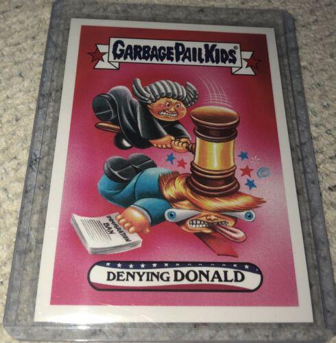 2017 Trumpocracy Denying DONALD #14 card