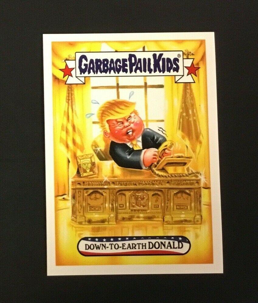 2017 Trumpocracy Down-to-Earth DONALD #31 card