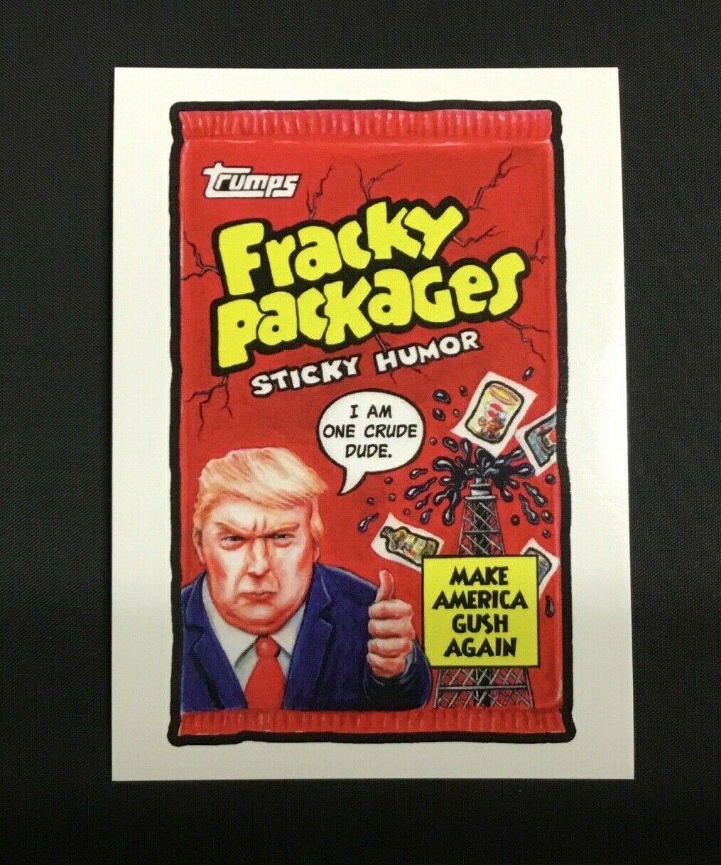 2017 Trumpocracy Fracky Packages #28 card
