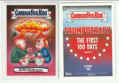 2017 Trumpocracy KIM/DON Duel #131 card