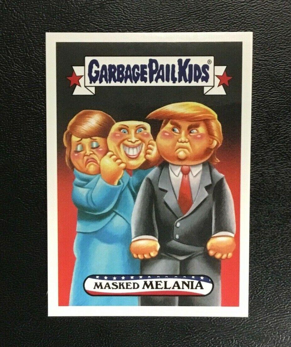 2017 Trumpocracy Masked MELANIA #6 card